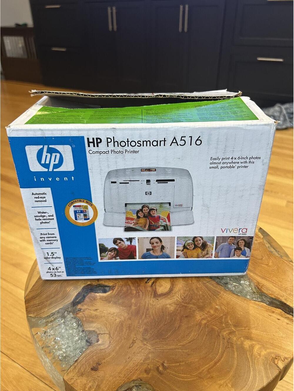 HP Photosmart A516 Compact Photo Printer